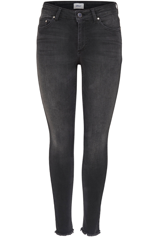 ONLBLUSH MID ANK RAW JEANS REA1099 15157997 Black Denim